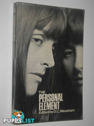 The Personal Element in Prose and Poetry  - Measham D. C. - 1972