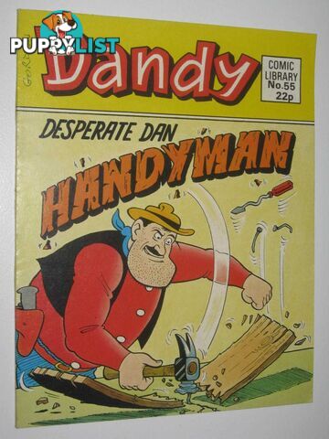 Desperate Dan in "Handyman" - Dandy Comic Library #55  - Author Not Stated - 1985