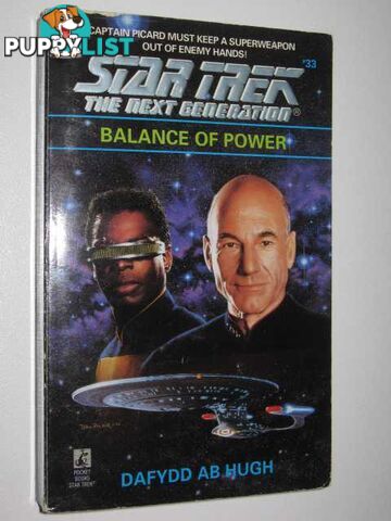 Balance of Power - STAR TREK: The Next Generation Series #33  - Hugh Dafydd Ab - 1995