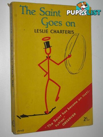 The Saint Goes On - Simon Templer Series  - Charteris Leslie - 1955