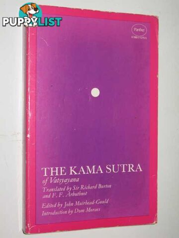 The Kama Sutra Of Vatsyayana  - Burton Sir Richard & Arbuthnot, F. F. - 1980