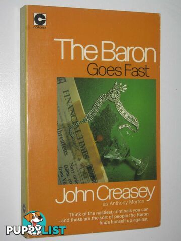 The Baron Goes Fast - The Baron Series #22  - Creasey John - 1973