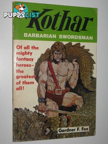 Kothar, Barbarian Swordsman  - Fox Gardner F. - No date