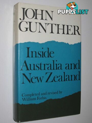 Inside Australia and New Zealand  - Gunther John - 1972