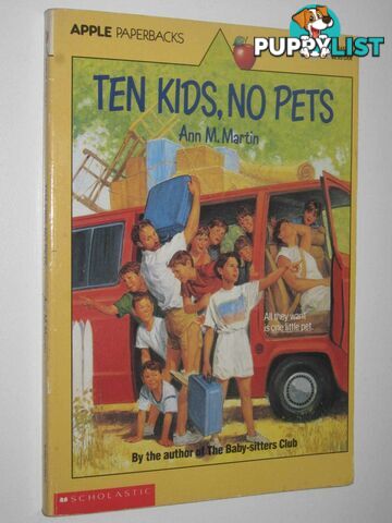 Ten Kids, No Pets  - Martin Ann M. - 1988