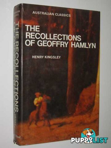 The Recollections of Geoffry Hamlyn  - Kingsley Henry - 1970