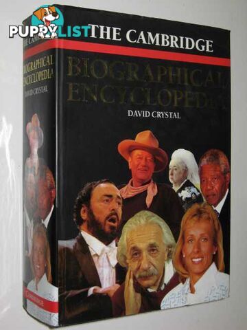 The Cambridge Biographical Encyclopedia  - Crystal David - 1995