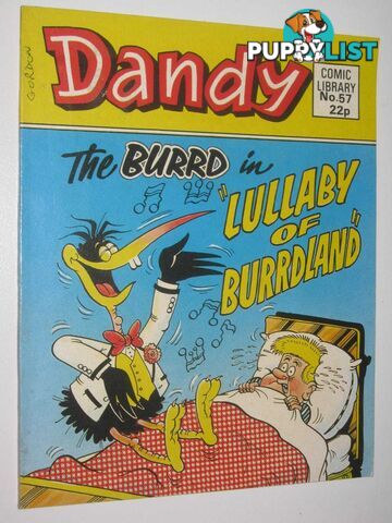 The Burrd in "Lullaby of Burrdland" - Dandy Comic Library #57  - Author Not Stated - 1985