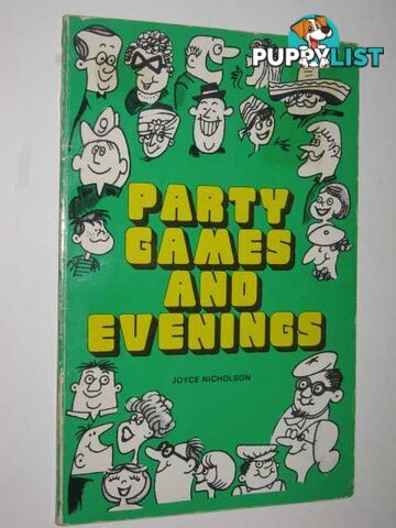 Party Games and Evenings  - Nicholson Joyce - 1979