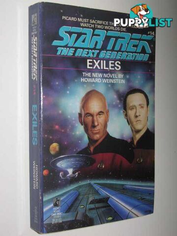 Exiles - STAR TREK: The Next Generation Series #14  - Weinstein Howard - 1990