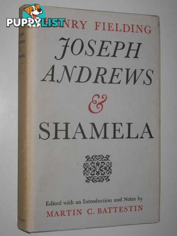 Joseph Andrews and Shamela  - Fielding Henry - 1965