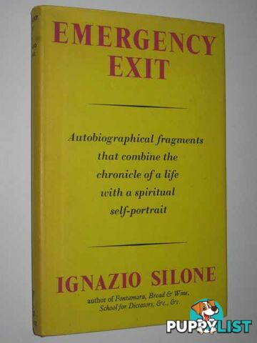 Emergency Exit  - Silone Ignazio - 1969