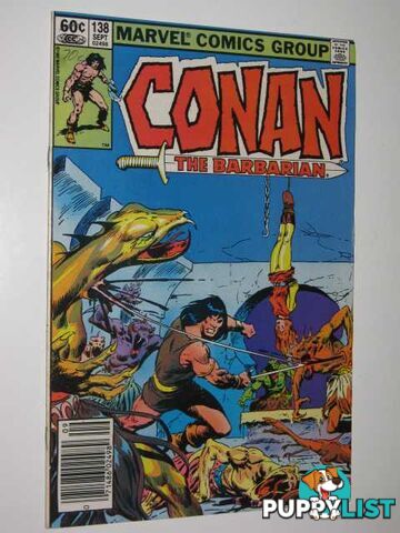 Conan the Barbarian #138  - Various - 1982