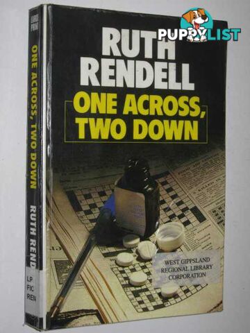 One Across, Two Down  - Rendell Ruth - 1999