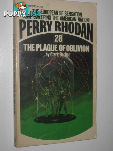 The Plague of Oblivion - Perry Rhodan Series #28  - Darlton Clark - 1973