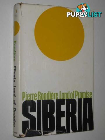 Siberia: Land of Promise  - Ronodiere Pierre - 1966