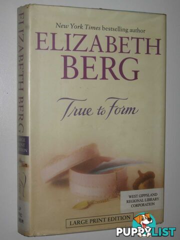 True To Form  - Berg Elizabeth - 2002