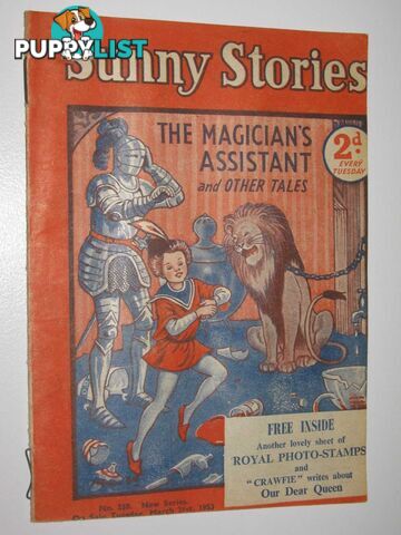 Sunny Stories No. 559 New Series : The Magician's Assistant and Other Tales  - Author Not Stated - 1953