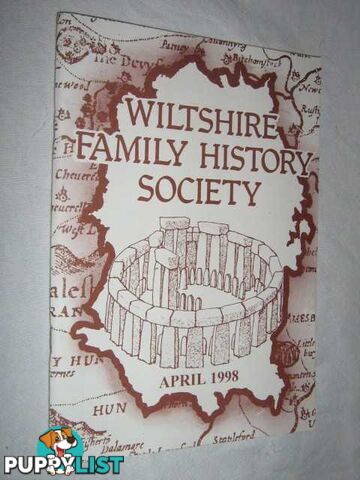 Wiltshire Family History Society April 1998  - Author Not Stated - 1998