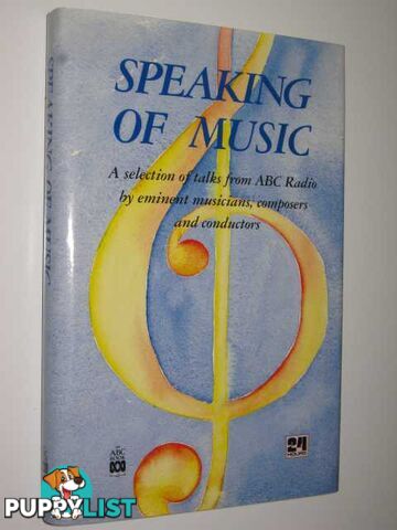 Speaking of Music  - Author Not Stated - 1990