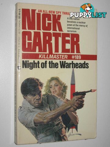 Night of the Warheads - Killmaster Series #189  - Carter Nick - 1984