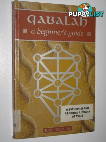 Qabalah: A Beginner's Guide  - Rheeders Kate - 1996