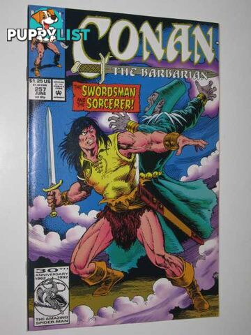 Conan the Barbarian #257  - Various - 1992