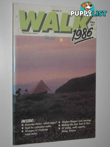 Walk Vol. 37  - Tolley Noel - 1986