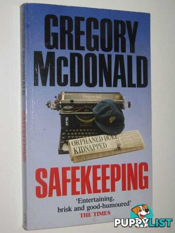 Safekeeping  - Mcdonald Gregory - 1989