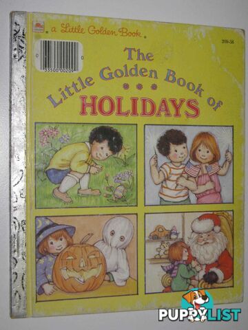 The Little Golden Book Of Holidays - Little Golden Book Series #209-58  - Lewis Jean - 1985