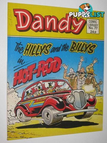 The Hillys and the Billys in "Hot-Rod" - Dandy Comic Library #77  - Author Not Stated - 1986