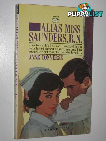 Alias Miss Saunders, R.N.  - Converse Jane - 1962