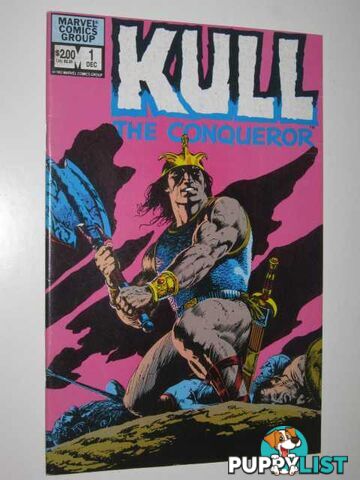 Kull the Conqueror Vol 1 #1  - Author Not Stated - 1982