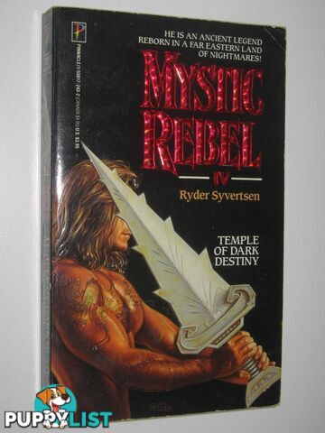 Temple of Dark Destiny - Mystic Rebel Series #4  - Syvertsen Ryder - 1989