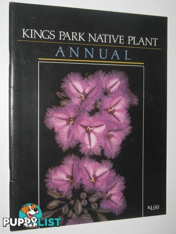 Kings Park Native Plant Annual  - Bruce Lindsay - 1985