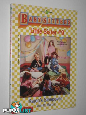 Karen's Sleepover - Little Sister Series #9  - Martin Ann M. - 1990