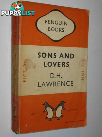 Sons And Lovers  - Lawrence D. H. - 1948