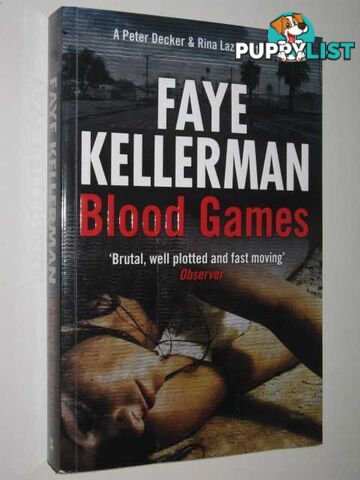 Blood Games  - Kellerman Faye - 2011