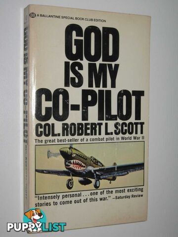 God is My Co-Pilot  - Scott Col. Robert L. - 1976