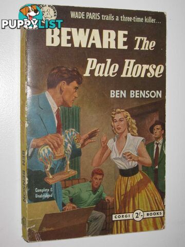 Beware Pale Horse - Wade Paris Series  - Benson Ben - 1954