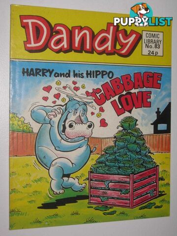 Harry and His Hippo in "Cabbage Love" - Dandy Comic Library #83  - Author Not Stated - 1986