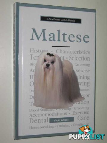 A New Owner's Guide To Maltese  - Abbott Vicki - 1997