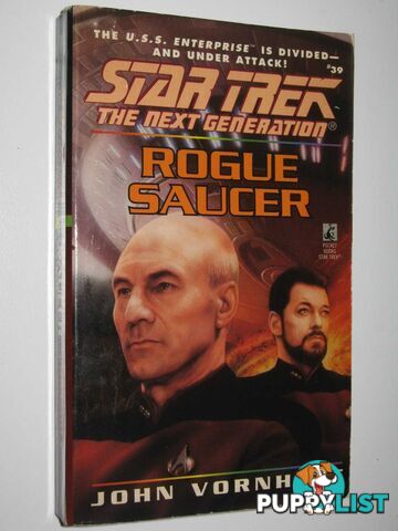 Rogue Saucer - STAR TREK: The Next Generation Series #39  - Vornholt John - 1996