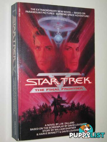 Star Trek V: The Final Frontier  - Dillard J. M. - 1987