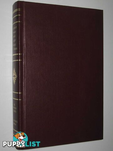 Essays, English and American - The Harvard Classics Series  - Eliot Charles - 1988