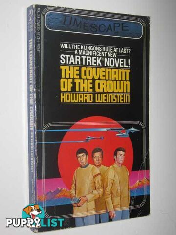 STAR TREK: The Covenant of the Crown  - Weinstein Howard - 1981