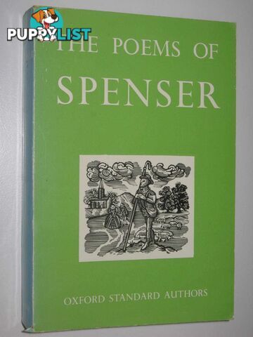 The Poetical Works of Edmund Spenser  - Smith J. C. & De Selincourt, E. - 1961