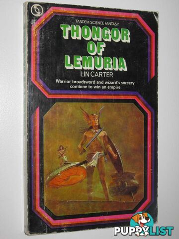 Thongor of Lemuria - Thongor of Valkarth Series #3  - Carter Lin - 1970