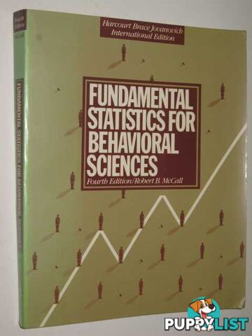 Fundamental Statistics For Behavioral Sciences  - McCall Robert - 1986