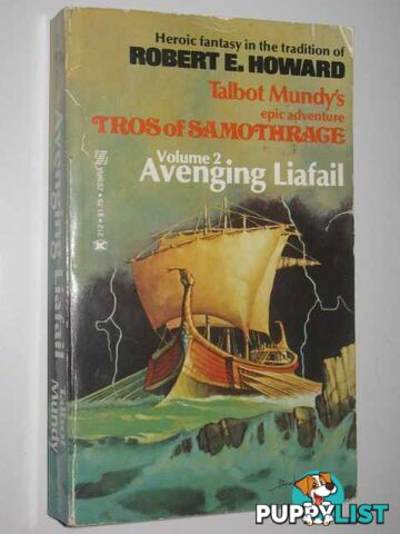 Avenging Liafail - Tros of Samothrace Series #2  - Mundy Talbot - 1976